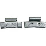 カスタムジャパン 鉄製打ち込みウエイト スチールホイール用 20g WS020 1ケース(100個入)