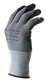 Nara Safe Super Flex, Nylon Spandex Gloves, Palm Coated Nitrile PU Dots, 3 Pairs [並行輸入品]