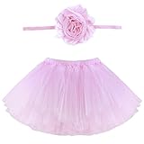 (フィーショー)FEESHOW ベビーちゃん 花神　花の子コスチューム　プリンセス　お嬢様風　チュウチュスカート＋ヘアバンドセット　セレモニードレス　着ぐるみ　お食い初め　記念撮影　出産祝いギフト　プ