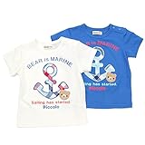 Piccolo(ピッコロ) 半袖Tシャツ (80～90cm) キムラタンの子供服 (34202-162) ブルー 80