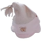 ドイツの子供服ブランドMaxiMo(マキシモ) トナカイ ワンポイント ベビー 帽子 ピンク 45ｃｍ