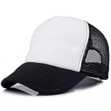 MIOIM 帽子 キッズ 野球帽 無地 男の子 女の子 メッシュ キャップ ジュニア 日よけ帽子 アウトドア