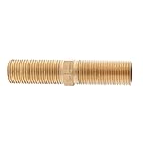Fityle 黄銅製　100mm＆70mm　全2種類　六角パイプニップル　圧力洗浄機/灌漑/流体移送のため　パイプ継手ニップル - 100 mm
