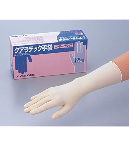 アズワン AS ONE　クアラテック手袋　Sサイズ　9箱(900枚)セット販売 アズワン クアラテック手袋 Sサイズ パウダーフリー