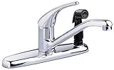 American Standard 4175.503.002 Colony Soft Single-Control Kitchen Faucet with Escutcheon, Chrome [並行
