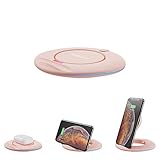 【女子版】ワイヤレス充電器 SIATOES 無線充電器 QI認証 出力10 w、7.5 w、5 w ワイヤレス充電 最大10W 出力 gal