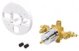 Danze D112010BT Single Control Pressure Balance Mixing Valve with Screwdriver Stops for Pex Inlet [並