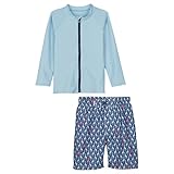 SwimZip (スイムジップ) ラッシュガード水着セット　Zoo Animals (6-12ヶ月)