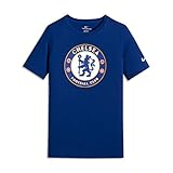 Nike YouthチェルシーFC Evergreen Crest Tシャツ（ラッシュブルー) (YL)