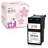 【Delightcolor】再生インク Canon（キャノン）用BC-310 XL（BK）× 1個 BC-310 BC310 310 残量表示付き【対応機種】PIXUS - (MP493, MP490, MP480, MP280, MP270, MX420, MX350, iP2700)