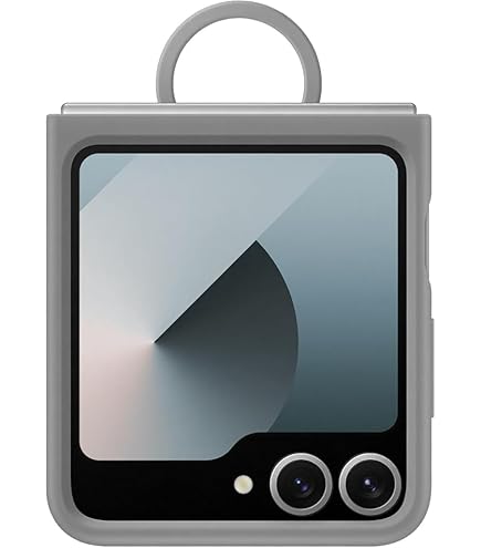 Amazon.co.jp: Galaxy Z Flip6 Silicone Case|グレー|スマホケース