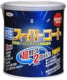 アサヒペン 水性スーパーコート ブラウン 1.6L 【まとめ買い3セット】