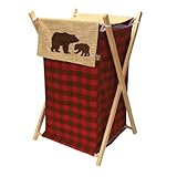 Trend Lab Northwoods Hamper Set, Red/Tan by Trend Lab [並行輸入品]