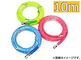 鯛勝産業/TAIKATSU ソフト蛍光エアーホース ワンタッチカプラー付 10m ブルー SK-HOSE-BLUE-8.5-10m