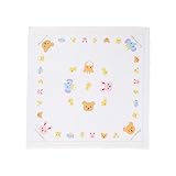 [ミキハウス] MIKIHOUSE 【ミキハウス(ベビー)】 どうぶつ柄 沐浴ガーゼバスタオル 46-8240-954 白