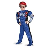Disguise 84008L Race Car Driver Toddler Muscle Costume, Large (4-6) by Disguise [並行輸入品]