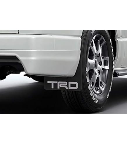 Amazon | TRD マッドフラップ レッド ハイエースバン KDH20# KDH211 