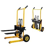 【日本企業】 SKK ハンドリフト フォークリフト 200kg 昇降 80mm-920mm フォーク長さ 540mm 幅 180-530mm ハイタイプ ハンドパレット