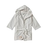 Burt's Bees Baby Organic Knit Terry Hooded Infant Robe, Cloud, 0-9 Months by Burt's Bees Baby [並行輸入品