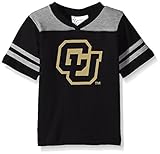 NCAAコロラドBuffaloes幼児用男の子サッカーシャツ、ブラック、2