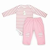 バニーズ・バイ・ザ・ベイ フーズ ア バニー ロンパース&パンツセット ピンク 9-12ヶ月 ピンク #212020