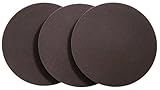 Woodstock D1316 8-Inch Diameter PSA 100 Grit Aluminum Oxide Sanding Disc, 3-Pack by Woodstock