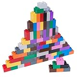 Strictly Briks Big Briks 12色ベーシックBuilderセット、パックの84
