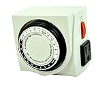 Hyindoor 24時間 タイマーコンセント植物育成用 タイマースイッチ