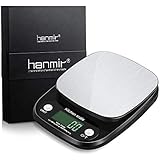 【最新版】キッチンスケール southbusiness 高精度-0.1gから3Kgまで デジタルスケール はかり デジタルクッキングスケール 精密 防滴 風袋引き 自動電源切れ 単位切替 コンパクト薄型 日本語説明書付き（電池含む）