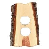素朴なJuniper Wood Lodgeコンセントカバー – キャビンDecor
