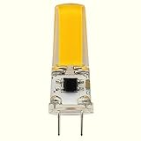 REELCO 4pcs Pack Mini G8 T4 Base Bi-pin LED 3Watt Dimmable LED Light Bulb AC 110V-120V Warm white 27
