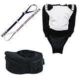 POLBAN　ポルバン　ポーチ本体・ダブルショルダーセット（ブラック）おもちゃホルダー付