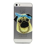 UNEXTATI iPhone SE ケース 高級 TPU ハードカバー 超薄型ケース カバー 衝撃吸収 全面保護 脱着簡単 クリア 透明 Apple iPhoneSEカバー Cover (P3 イエ