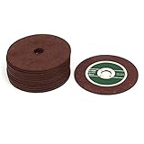 uxcell カッティングホイール 切削工具 研削砥石 ステンレス鋼向け 100mmx2.5mmx16mm 15個入り