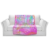 ブランケットウルトラソフトFuzzy 4サイズ！によりDiaNocheデザインから中国Carnella CandylandホームDecor Unique Designer芸術的スタイリッシュな寝室アイ