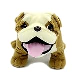 VACHICHI (バチチ) かわいいぬいぐるみ ブルドッグテディ 12インチ 本物そっくりのぬいぐるみ 子犬 12インチ イングリッシュブルドッグ