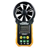 uxcell　LCD風速計　風速計　MS6252B　ハンドヘルド　デジタル　フローテスター　USB