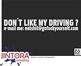 JINTORA ステッカー/カーステッカー - I do not like my driving eating shit shit yourself - 私は自分の運転を食べるのが大嫌いです。 - 2