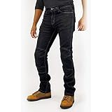 コミネ(KOMINE) バイク用 パンツ ジーンズ ディープインディゴ XL WJ-732R 春夏秋向け プロテクター CE規格レベル2 ストレッチ素材