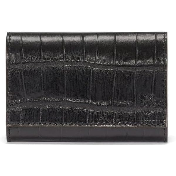 Amazon | [フェリージ] 450/SA 名刺入れ クロコ型押し 021 ブルー