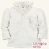 ラルフローレン [女の子9～24ヵ月]ポロラルフローレンビックポニー ポロシャツ[ホワイト]並行輸入品