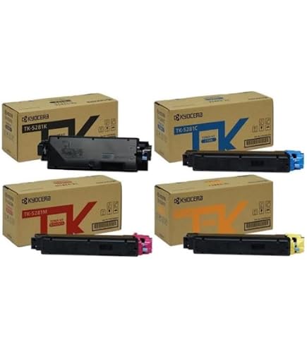 Amazon.co.jp: [ セット品 ] 京セラ 純正品 TK-5381K / TK-5381C / TK