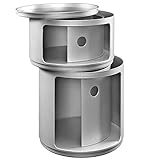 Modway Orbit Modern Storage Module Silver [並行輸入品]