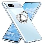 Google Pixel 7A ケース クリア リング付き TPU ピクセル 7A カバー 専用 黄変防止 耐衝撃 薄型 車載ホルダー対応 滑り止め 落下防止