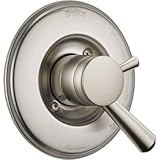 Delta Faucet T17093-SS Linden Monitor 17 Series Valve Only Trim, Stainless [並行輸入品]