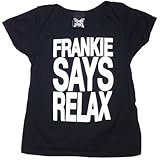 YoungPunks Baby Frankie SaysリラックスTシャツLap T カラー: ブラック