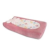 Kidsline Fanciful Floral Changing Pad Cover, Plush
