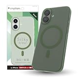 Simplism シンプリズム iPhone 17 [Silky Armor] MagSafe対応 シルキータッチケース TR-IP25M2-SA-CLGR