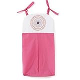One Grace Place Sophia Lolita Diaper Stacker, Pink and White by One Grace Place