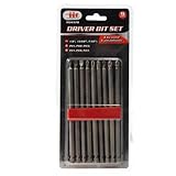 IIT 64370 6-Inch Power Driver Bit Set 9-Piece [並行輸入品]